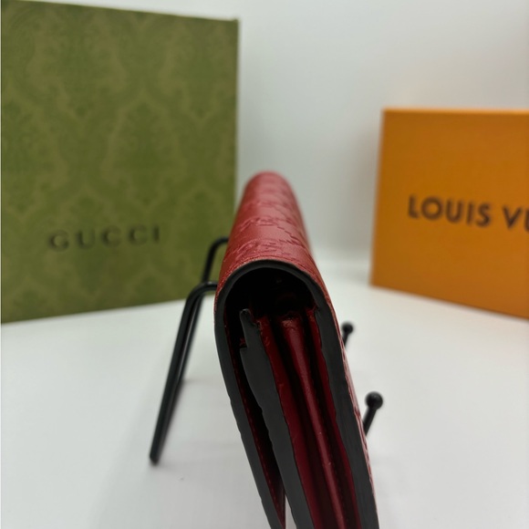 Gucci Embossed Guccissima Motif Long Wallet - Picture 12 of 13